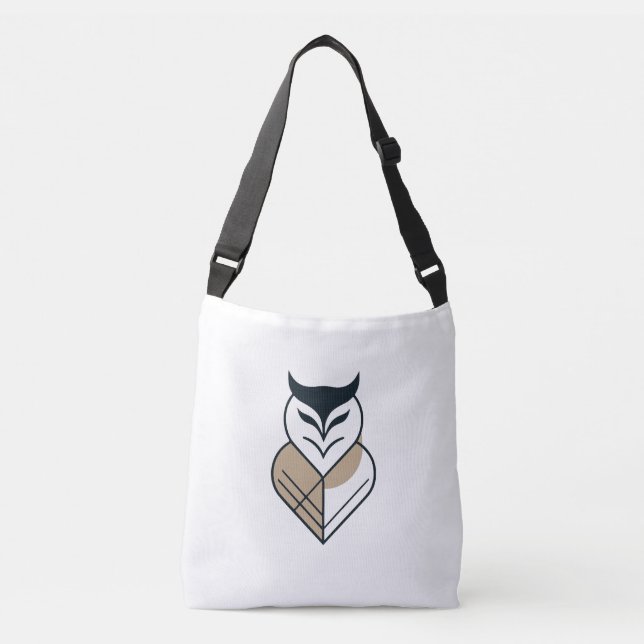 OWL logo geometric design  Crossbody Bag (Front)