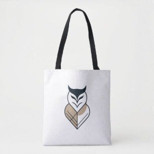 OWL logo geometric design Tote Bag