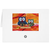 Owl love cards (Back Horizontal)