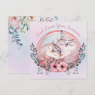 Owl Love You Forever Holiday Card