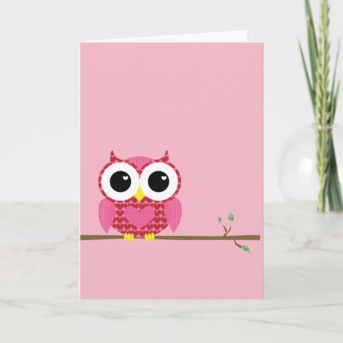 Owl Love you Holiday Card