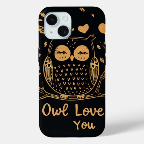 Owl Love You iPhone iPad Samsung case Custom