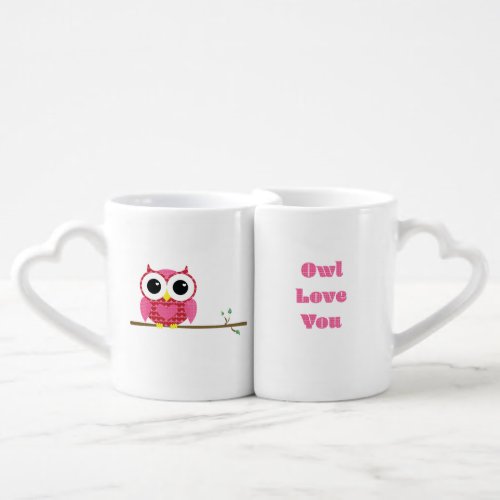 Owl Love You Sweetheart Mugs
