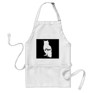 Owl Lovers | Papa Owl Love Family Matching Costume Adult Apron