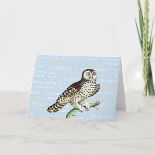 Owl Lovers Valentines Day Card
