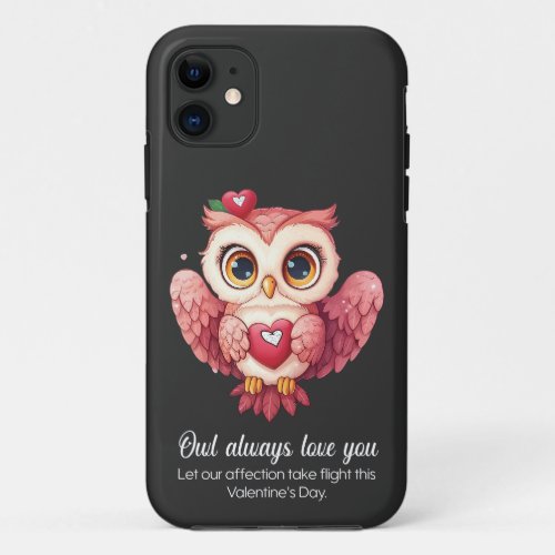 Owl Lovers _ Valentines Day special iPhone 11 Case