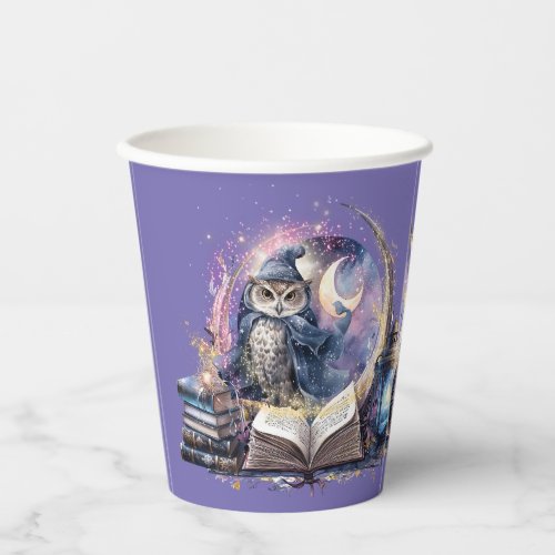 Owl Magic Paper Cups
