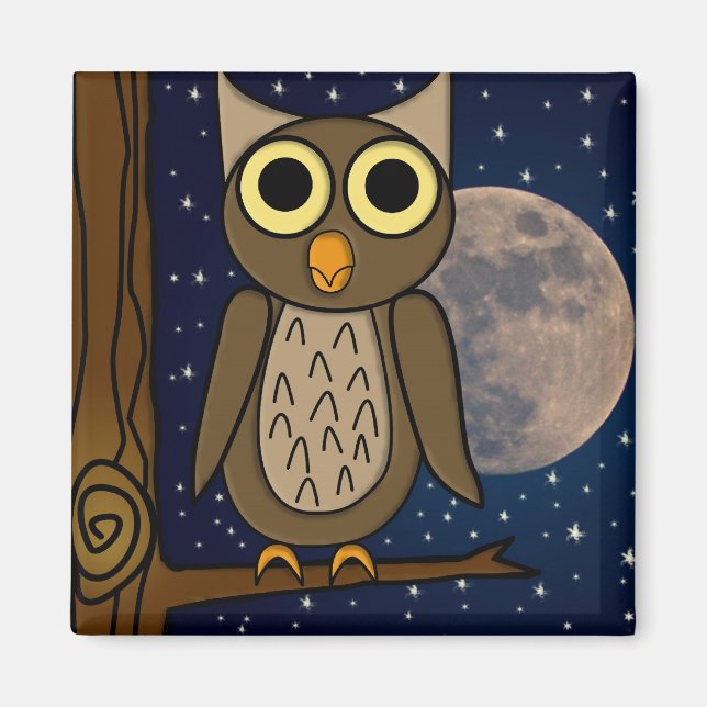 owl magnet (Front)