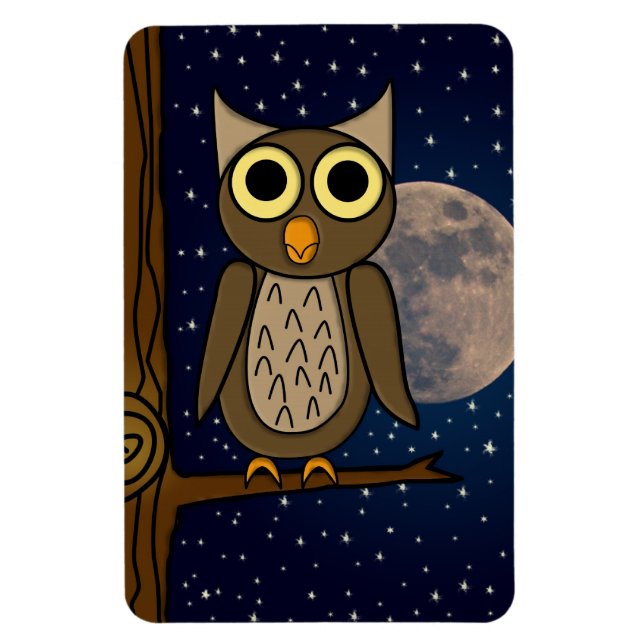 owl  magnet (Vertical)