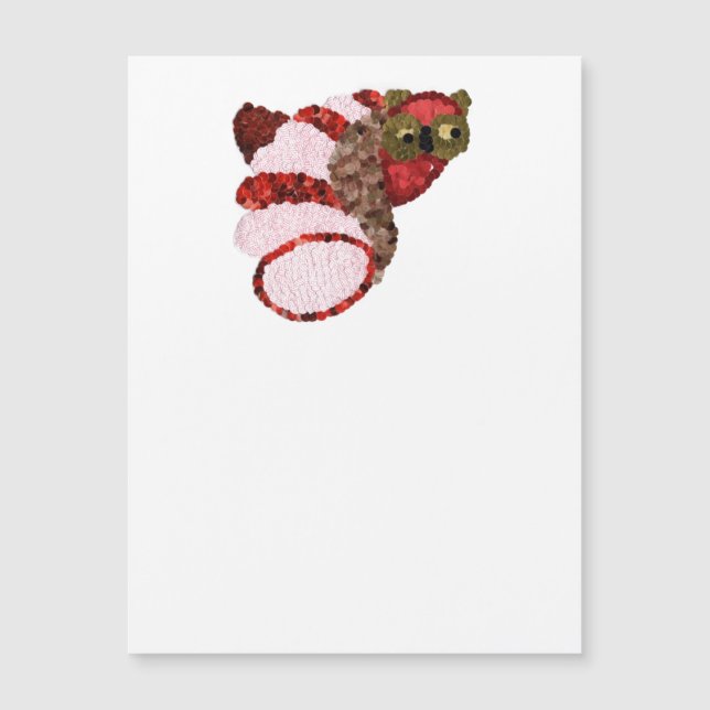 Owl Magnetic Card (Front)