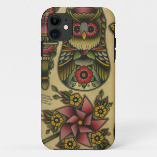 owl matroyshka pinwheel iPhone 11 case