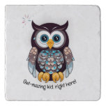 Owl-mazing kid, right here!  trivet