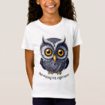 Owl-mazing kid, right here! v2| Girl&#39;s T-Shirt