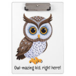 Owl-mazing kid, right here! v4 |  clipboard