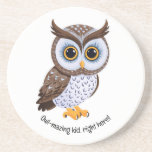 Owl-mazing kid, right here! v4 |  coaster