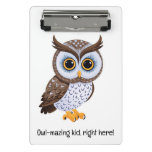 Owl-mazing kid, right here! v4 |  mini clipboard