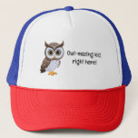 Owl-mazing kid, right here! v4 |  trucker hat