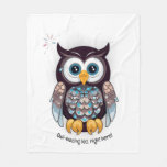 Owl-mazing kid, right here! v7 | Fleece Blanket