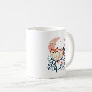 Owl Mom And Baby Love Mothers Day Coffee Mug