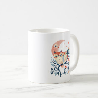Owl Mom And Baby Love Mothers Day Coffee Mug