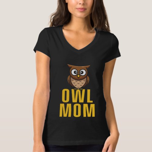 Owl Mom Pet Owner Bird Birds Owl Nightowl Gift T_Shirt
