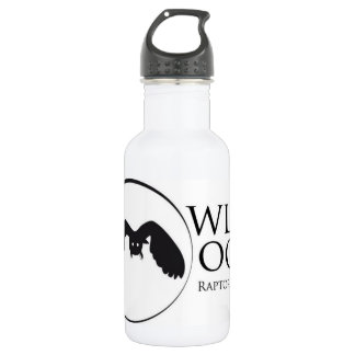 Owl Moon Logo Stainless Steel Water Bottle