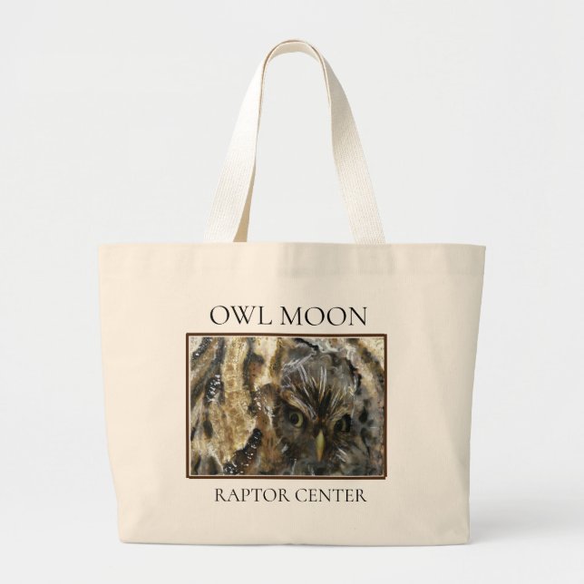 Owl Moon Raptor Center Market Tote Bag (Front)
