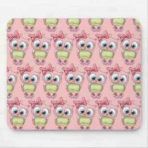 Owl Mouse Pad