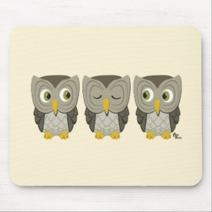 Owl Mousepad