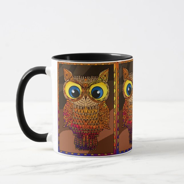 Owl  mug (Left)