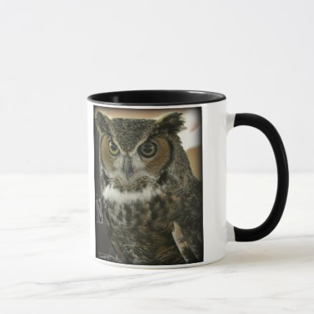 Owl Mug Two-image Template