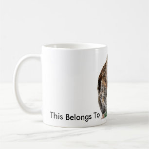 Owl Mug with 'This Belongs To The Wise One' text