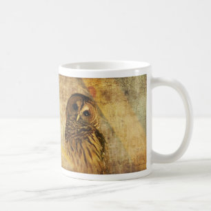 Owl Mug -World's Wisest Granddad Mug w/ Barred Owl