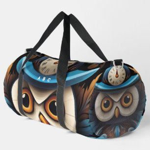 Owl Name Duffle Bag