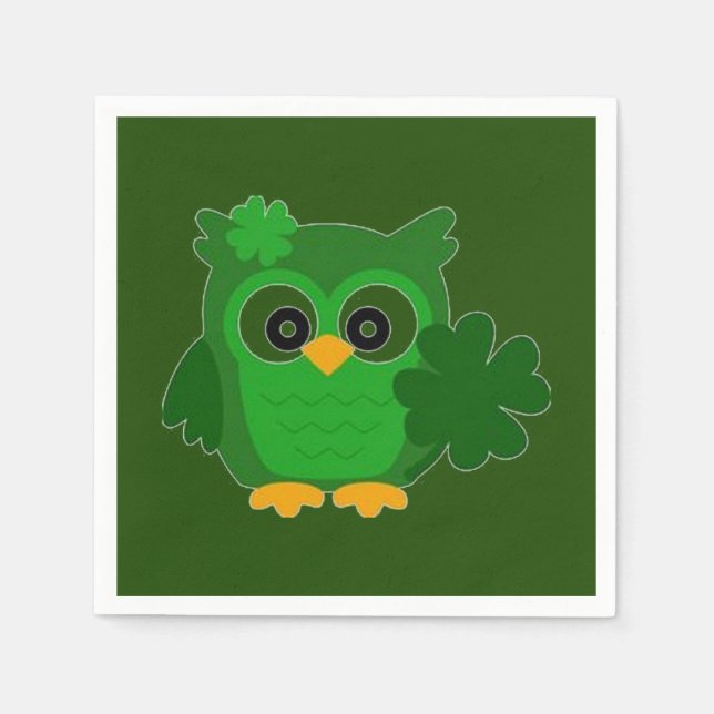 Owl Napkins (Front)