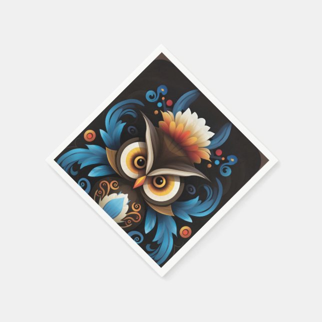 Owl Napkins (Corner)