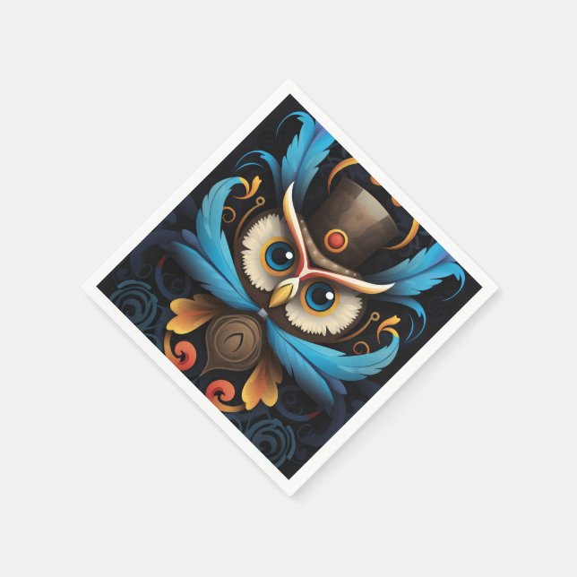 Owl Napkins (Corner)