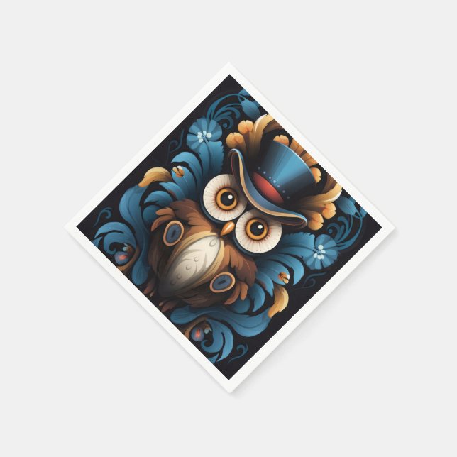 Owl Napkins (Corner)