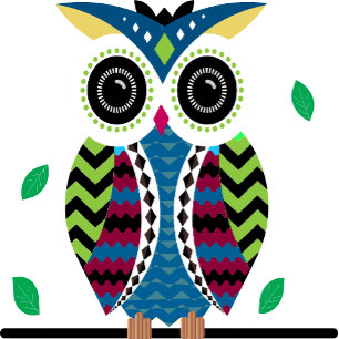 owl neck tie