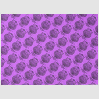 Owl (neon purple) - Tissue Paper