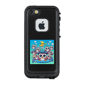 Owl Night Party LifeProof FRĒ iPhone SE/5/5s Case