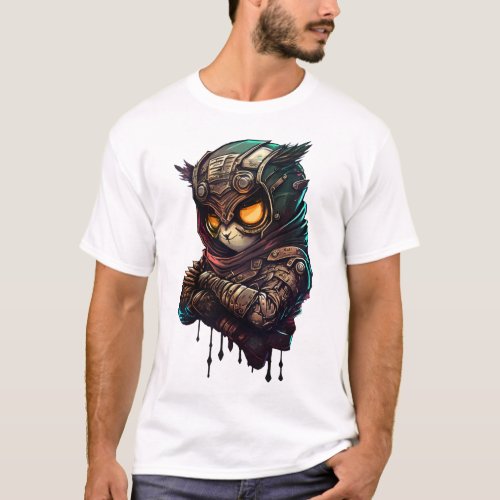 Owl Ninja Future Soldier T_Shirt