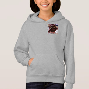 Owl Northern Nature Snow Winter Snowflake Hoodie