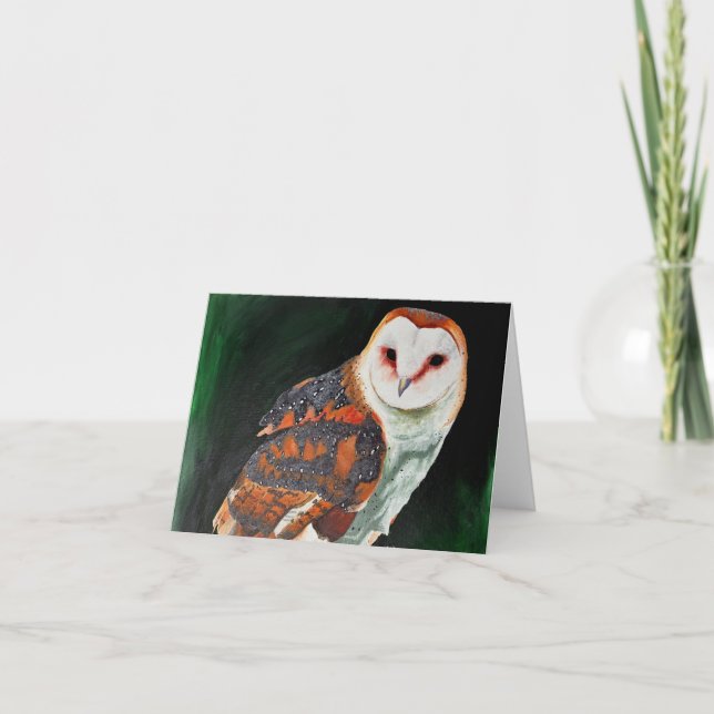 Owl notecard (Front)