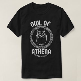 Owl Of Athena Goddess Medusa Greek T-Shirt