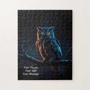 Owl of Wisdom Jigsaw Puzzle