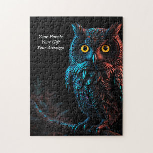 Owl of Wisdom Jigsaw Puzzle
