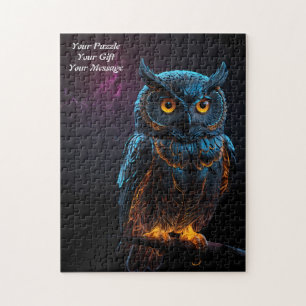 Owl of Wisdom Jigsaw Puzzle