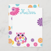 Owl on the Bright Side (Front/Back)