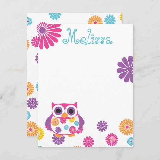 Owl on the Bright Side (Front/Back)